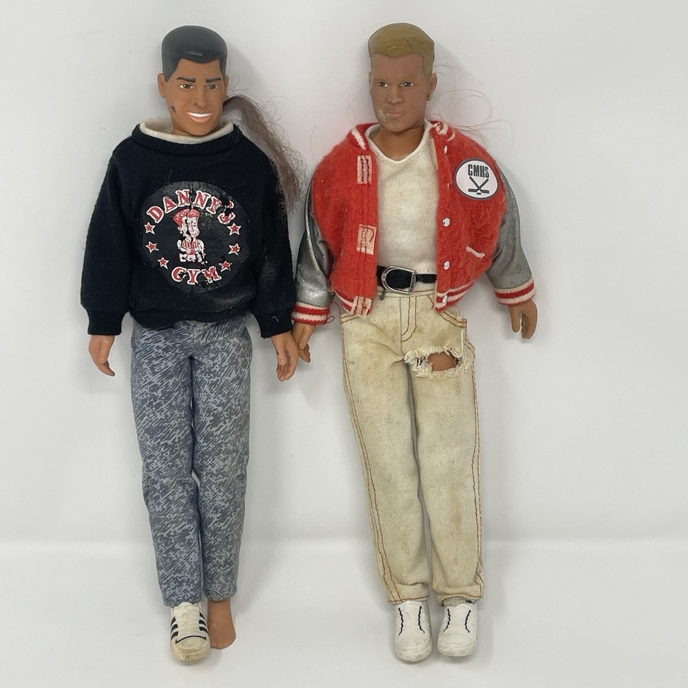 Vintage 1990 NKOTB New Kids on the Block Action Figure Lot  Danny & Joe - Hasbro